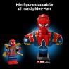 LEGO 76326 | Marvel Busto di Iron Spider-Man - Modellino da Esposizione per Adulti con 2 Braccia Mobili, Testa Girevole e Minif
