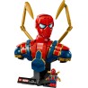LEGO 76326 | Marvel Busto di Iron Spider-Man - Modellino da Esposizione per Adulti con 2 Braccia Mobili, Testa Girevole e Minif