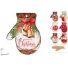 Sottopentola natalizio Guanto, modelli assortiti, 1 pezzo