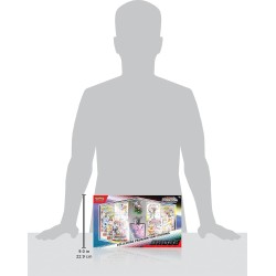 Pokémon: collezione premium con statuina dell’espansione Evoluzioni Prismatiche (due carte olografiche impresse in modo special