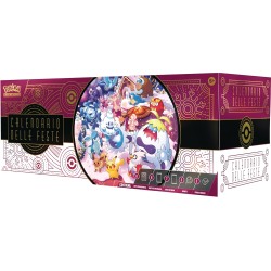 Pokémon: calendario delle feste del GCC Pokémon (otto carte olografiche, sei buste di espansione, sette buste di prova e tanto