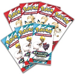 Pokémon: calendario delle feste del GCC Pokémon (otto carte olografiche, sei buste di espansione, sette buste di prova e tanto