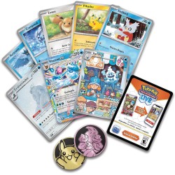 Pokémon: calendario delle feste del GCC Pokémon (otto carte olografiche, sei buste di espansione, sette buste di prova e tanto
