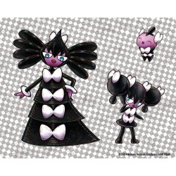Pokémon: collezione con adesivi (Gothitelle) dell’espansione Scarlatto e Violetto - Fuoco Bianco del GCC (carta promozionale ol