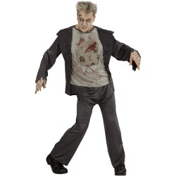 Widmann - Costume Zombie, non morto, Halloween, costumi in maschera, adulto Tg.L, 07293