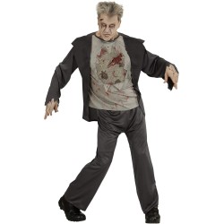 Widmann - Costume Zombie, non morto, Halloween, costumi in maschera, adulto Tg.L, 07293