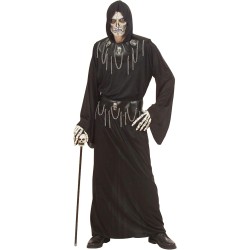 Widmann - Costume Skull Master Tunica con Cappuccio Tg.S, 56661