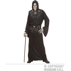 Widmann - Costume Skull Master Tunica con Cappuccio Tg.S, 56661