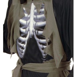 Widmann - Costume Zombie Tunica con Cappuccio, adulto Tg.XL, 5682C