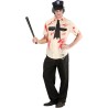 Widmann - Costume Poliziotto Zombie, adulto Tg.XL, 8727P