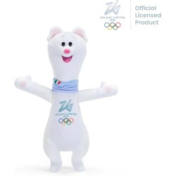 Trudi Mascotte dei Giochi Olimpici Invernali di Milano Cortina 2026 | 27x18x17 cm taglia S | modello 68253