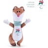 Trudi Mascotte dei Giochi Paralimpici Invernali di Milano Cortina 2026 | 26x17x8 cm taglia S | modello 68256