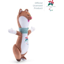 Trudi Mascotte dei Giochi Paralimpici Invernali di Milano Cortina 2026 | 34x24x11 cm taglia M | modello 68260