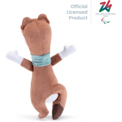 Trudi Mascotte dei Giochi Paralimpici Invernali di Milano Cortina 2026 | 34x24x11 cm taglia M | modello 68260