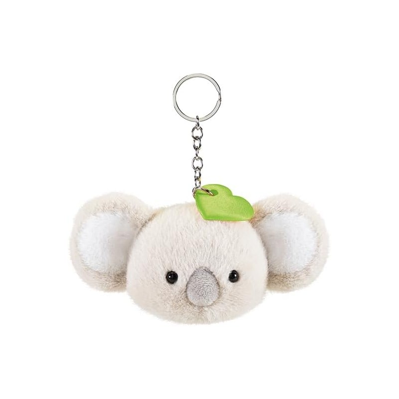 Trudi Portachiavi Koala Cuore Verde | Animali peluche idea regalo | 15x14x4 cm taglia XXS | Heart Animals | modello 51555