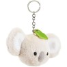 Trudi Portachiavi Koala Cuore Verde | Animali peluche idea regalo | 15x14x4 cm taglia XXS | Heart Animals | modello 51555