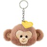 Trudi Portachiavi Scimmia Cuore Giallo | Animali peluche idea regalo | 13x15x5 cm taglia XXS | Heart Animals | modello 51556