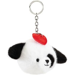 Trudi Portachiavi Cane Cuore Rosso | Animali peluche idea regalo | 15x15x6 cm taglia XXS | Heart Animals | modello 51558