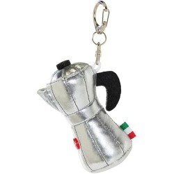 Trudi Peluche portachiavi Moka, idea regalo, gadget turistico food Made in Italy | taglia XXS | Italian icons