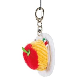 Trudi Peluche portachiavi Pasta, idea regalo, gadget turistico food Made in Italy | taglia XXS | Italian icons