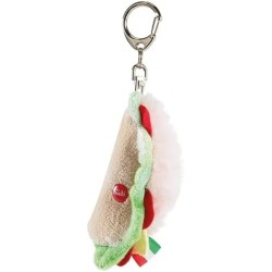 Trudi Peluche portachiavi Piadina, idea regalo, gadget turistico food Made in Italy | taglia XXS | Italian icons