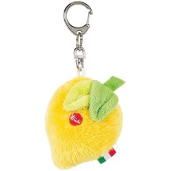 Trudi Peluche portachiavi Limone, idea regalo, gadget turistico food Made in Italy | taglia XXS | Italian icons
