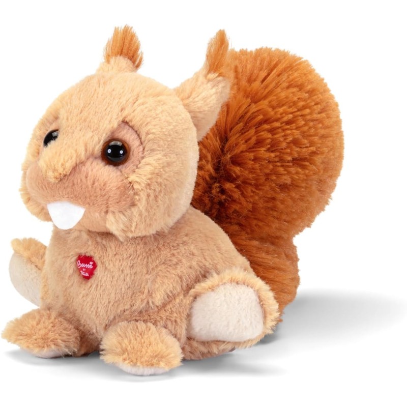 Trudi Scoiattolo Peluche, animali del bosco | 16x17x23cm taglia XS | Bussini | modello 18191