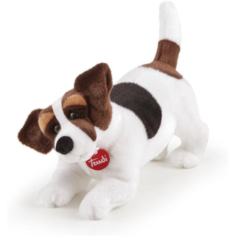 Trudi Jack Russel Cane peluche gioco | 13x23x39 cm taglia M | Classici cani peluche | modello 22926