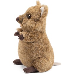 Trudi Quokka Arturo mascotte peluche | 18x30x18cm taglia M | Animali Esotici tropicali | modello 27145