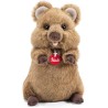 Trudi Quokka Arturo mascotte peluche | 18x30x18cm taglia M | Animali Esotici tropicali | modello 27145