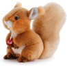 Trudi Trudino Scoiattolo Deluxe peluche Park Collection. Animali del bosco | 9x12x15cm taglia XS | Collezione Parco dello Stelv