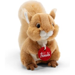 Trudi Trudino Scoiattolo Deluxe peluche Park Collection. Animali del bosco | 9x12x15cm taglia XS | Collezione Parco dello Stelv