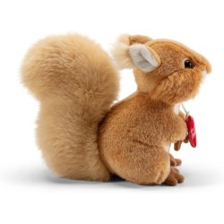 Trudi Trudino Scoiattolo Deluxe peluche Park Collection. Animali del bosco | 9x12x15cm taglia XS | Collezione Parco dello Stelv