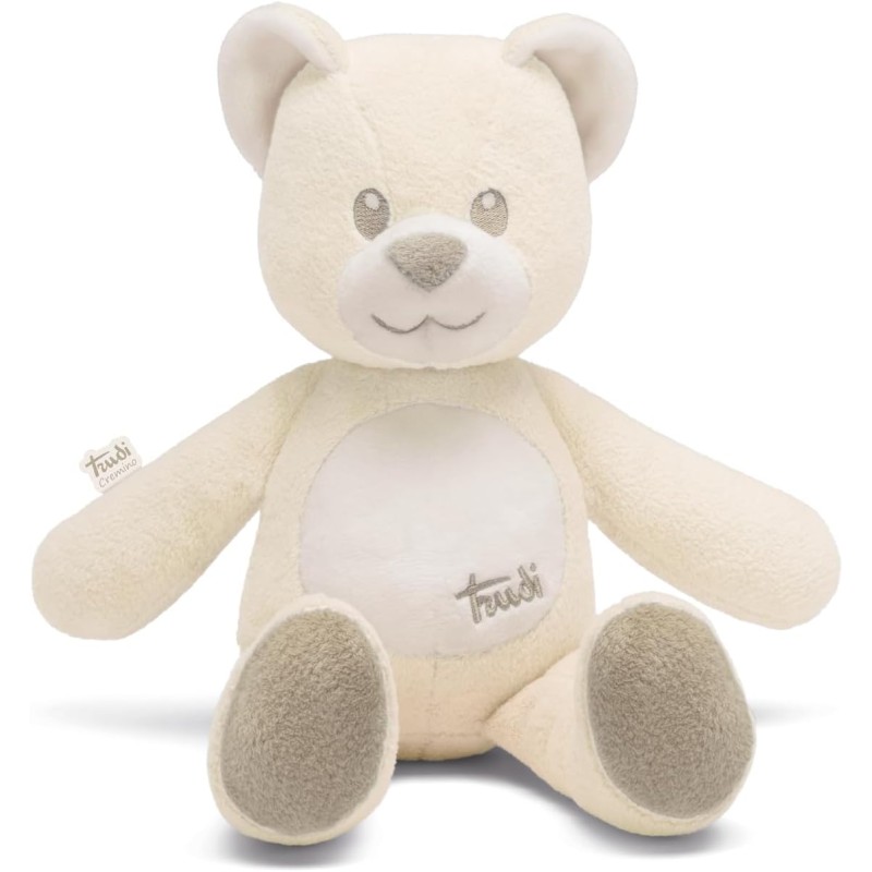 Trudi Orso Cremino avorio Peluche Baby orsacchiotto, regalo Nascita 0+ neonati | 12x9x30 cm taglia S Baby | modello 28128
