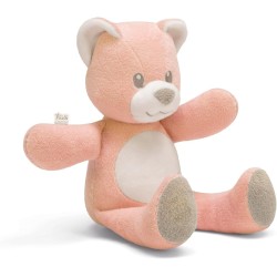 Trudi Orso Cremino rosa Peluche Baby orsacchiotto, regalo Nascita 0+ neonati | 12x9x30 cm taglia S Baby | modello 28129