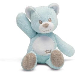 Trudi Orso Cremino azzurro Peluche Baby orsacchiotto, regalo Nascita 0+ neonati | 12x9x30 cm taglia S Baby | modello 28130