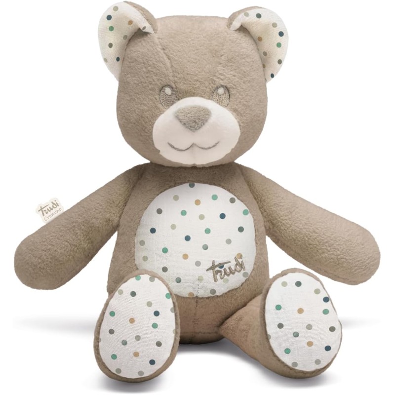 Trudi Orso Cremino beige Peluche Baby orsacchiotto, regalo Nascita 0+ neonati | 12x9x30 cm taglia S Baby | modello 28131