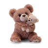 Trudi Trudino Orsetto Mum and Baby Peluche orsacchiotto | 10x13x10 cm taglia XS | Spring | modello 55537