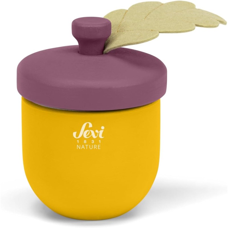 Carillon Ghianda Sevi | Giochi musicali, carillon in legno giocattolo, giochi 2+ | 9,5x8,5x10 cm | Sevi Nature Botanical | mode