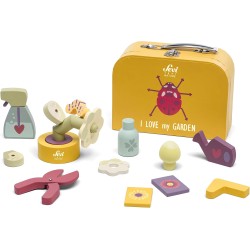 SEVI Play Set Valigetta SOS Piante (17 pz), giocattoli educativi in legno, giochi 2+ | Nature Botanical | modello 83141