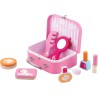 Trudi Beauty set (7 pz) by Sevi | Giochi in legno bambina. Set trucco giocattolo per travestimenti | 20x17x8 cm | Giochi di imi
