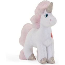 Trudi Sw Col Unicorno bianco Peluche unicorno arcobaleno, regalo bambini compleanno | 10x10x4 cm taglia XXS | Fantasy Unicorn c