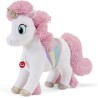 Trudi Unicorno Leslie Peluche unicorno arcobaleno, regalo bambini compleanno | 25x25x7 cm taglia S | Fantasy Unicorn collection