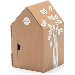 Sevi Seviland Fattoria (10 pz + casetta) Giochi in legno educativi bambini dai 3 anni multiattività | 20x13x12,5 cm | Collezion