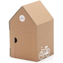 Sevi Seviland Raccolta Rifiuti (18 pz + casetta) Giochi in legno educativi bambini dai 3 anni multiattività | 20x13x12,5 cm | C