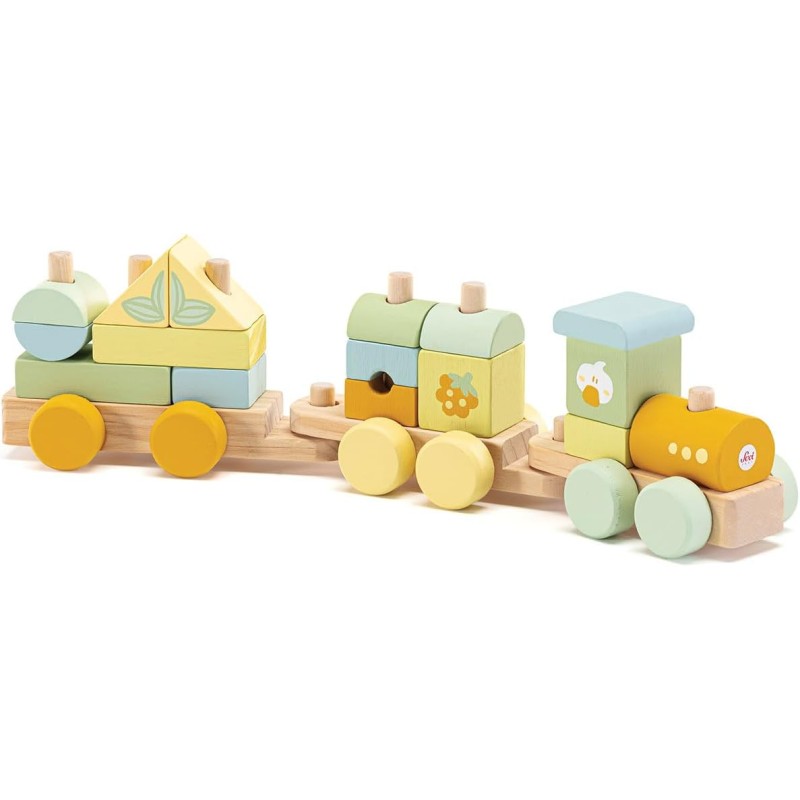 Sevi Primi Giochi, Il mio Primo Trenino (18 pz) MISURE - 41x12x9 cm, 83111