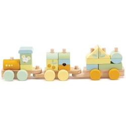 Sevi Primi Giochi, Il mio Primo Trenino (18 pz) MISURE - 41x12x9 cm, 83111