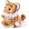 Trudi Tigre | Animali peluche idea regalo | 20x19x20 cm taglia S | Bussini | modello 18762