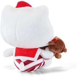 Trudi Hello Kitty e l amico Orso Ettore | Peluche | 15x14,5x10 cm taglia XS | Hello Kitty and friends | modello 25045