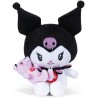 Trudi Kuromi e l amico Orso Ettore | Peluche Kuromi anniversary | 15x14,5x10 cm taglia XS | Hello Kitty and friends | modello 2